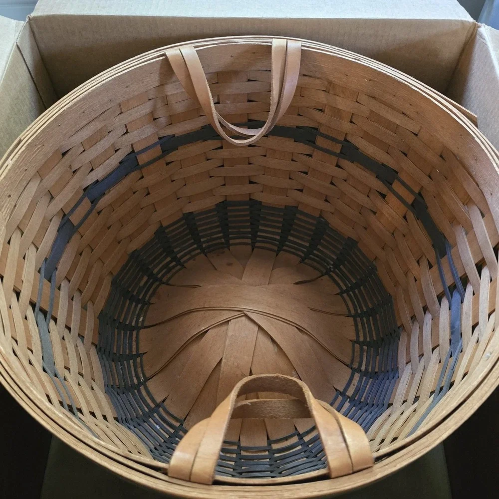 Longaberger‎ JW COLLECTION 1991 CORN Basket with  Original Box